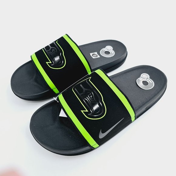Nike OffCourt Slide Seattle Seahawks NFL - Picture 1 of 8